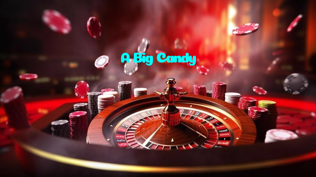 A Big Candy casino presented on mobile device in Pakistan with slots and live games